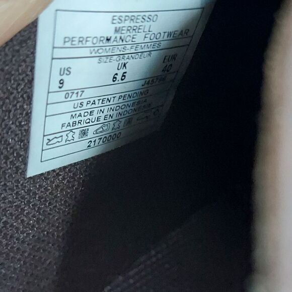 Merrell Encore Q2 Moc Brown Leather Walking Shoes 9 - Picture 8 of 8